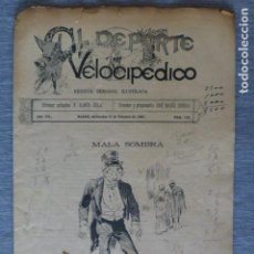 Coleccionismo deportivo: EL DEPORTE VELOCIPEDICO REVISTA SEMANAL ILUSTRADA CICLISMO FEBRERO 1897