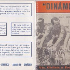 Coleccionismo deportivo: LA VUELTA CICLISTA A FRANCIA 1956 - EDICIONES DEPORTIVAS DINAMICO - ZARAGOZA. Lote 363888686