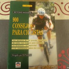 Coleccionismo deportivo: 900 CONSEJOS PARA CICLISTAS. Lote 364329466