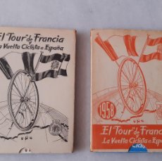 Coleccionismo deportivo: EL TOUR DE FRANCIA Y LA VUELTA CICLISTA A ESPAÑA 1957-1958 - EDICIONES DEPORTIVAS DINÁMICO