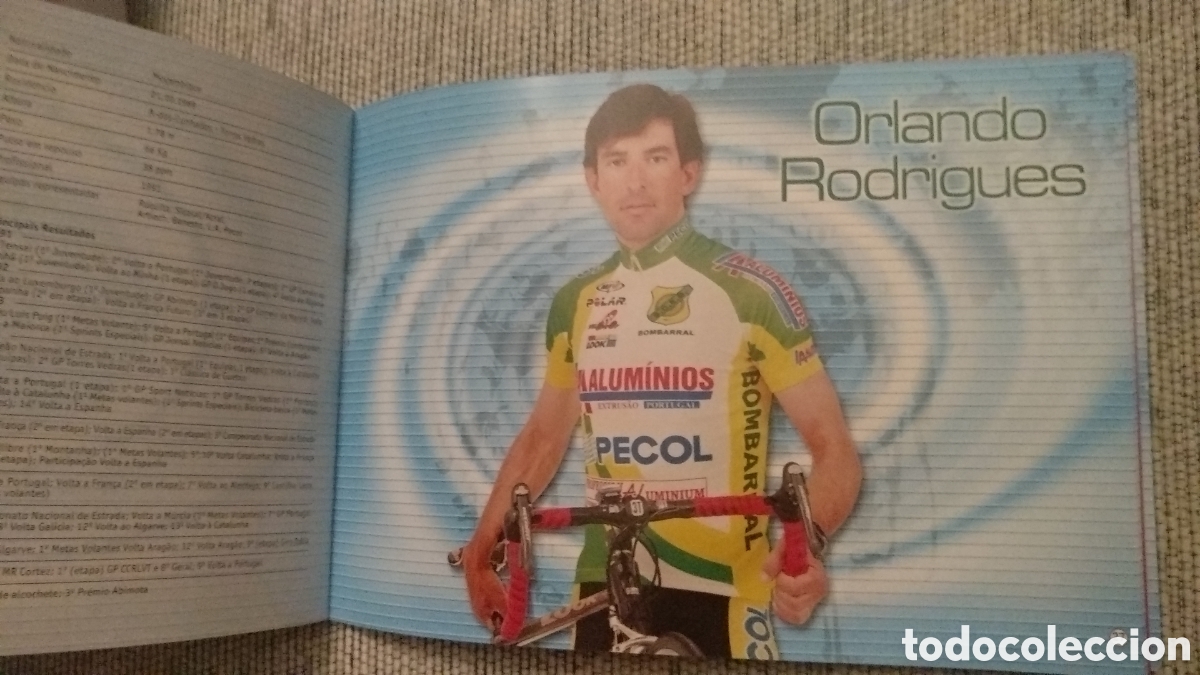 Coleccionismo deportivo: Libro equipo ciclismo Pecol - Foto 2
