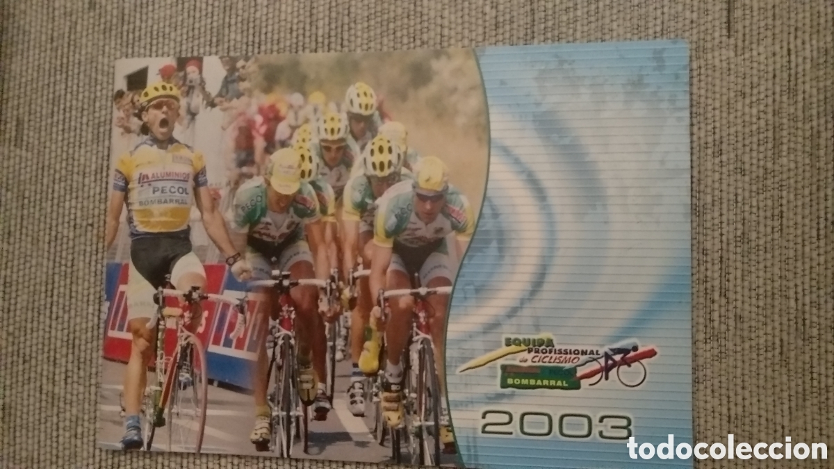 Coleccionismo deportivo: Libro equipo ciclismo Pecol - Foto 1