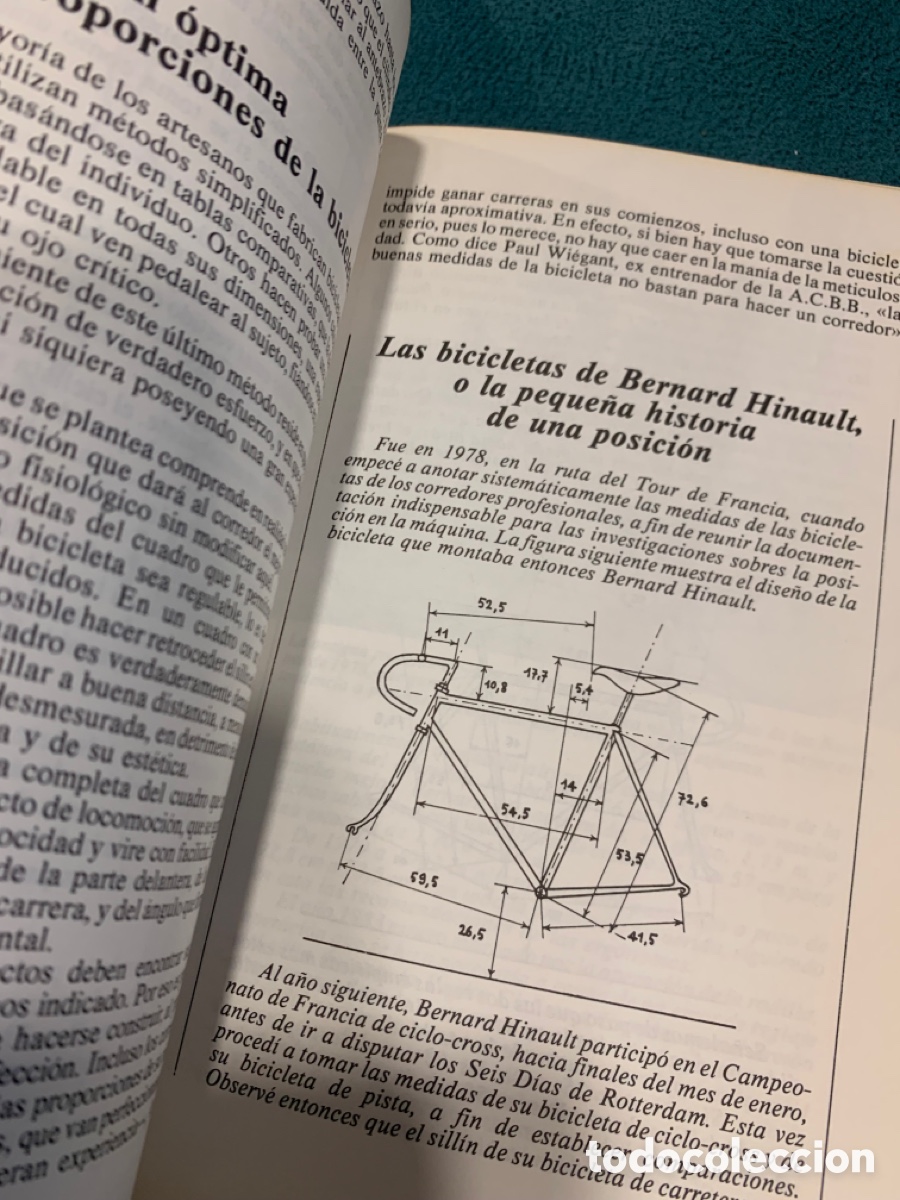 Coleccionismo deportivo: Libro ciclismo con bernard hinault - Foto 4