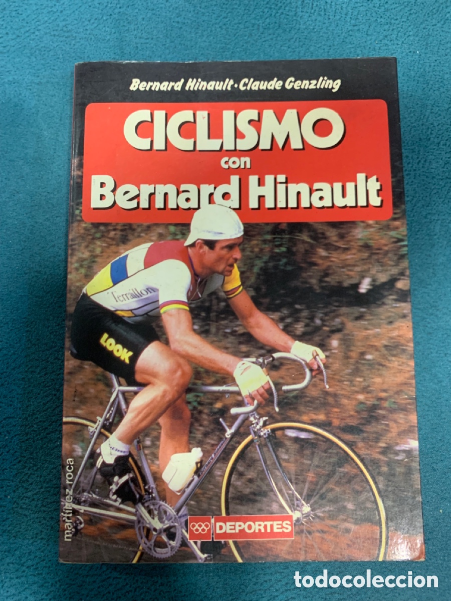 Coleccionismo deportivo: Libro ciclismo con bernard hinault - Foto 1