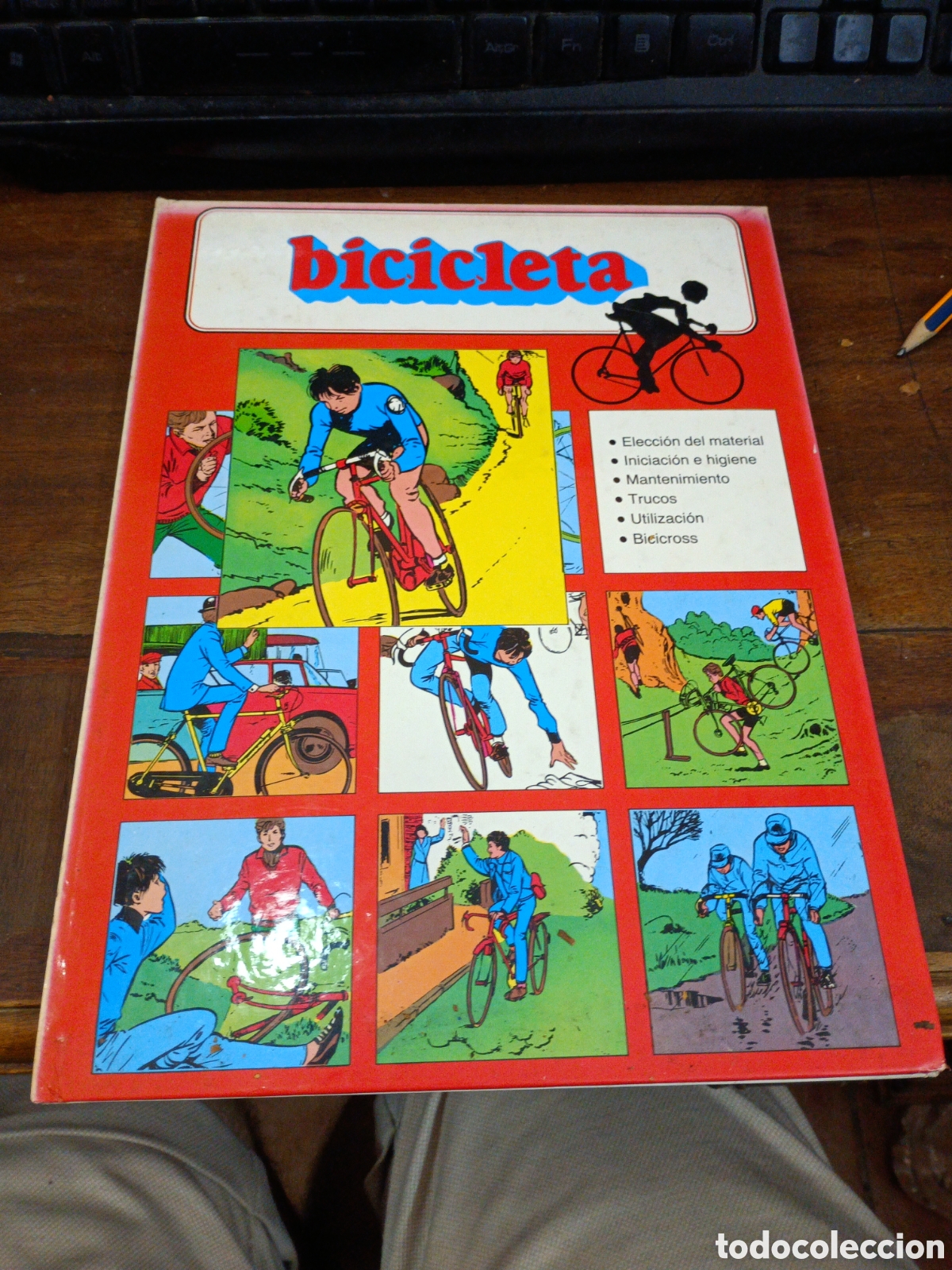 Coleccionismo deportivo: BICICLETA. COSTES, MARCEL. MOLINO, 1987 - Foto 1