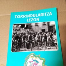 Coleccionismo deportivo: TXIRRINDULARITZA LEZON / PERURENA