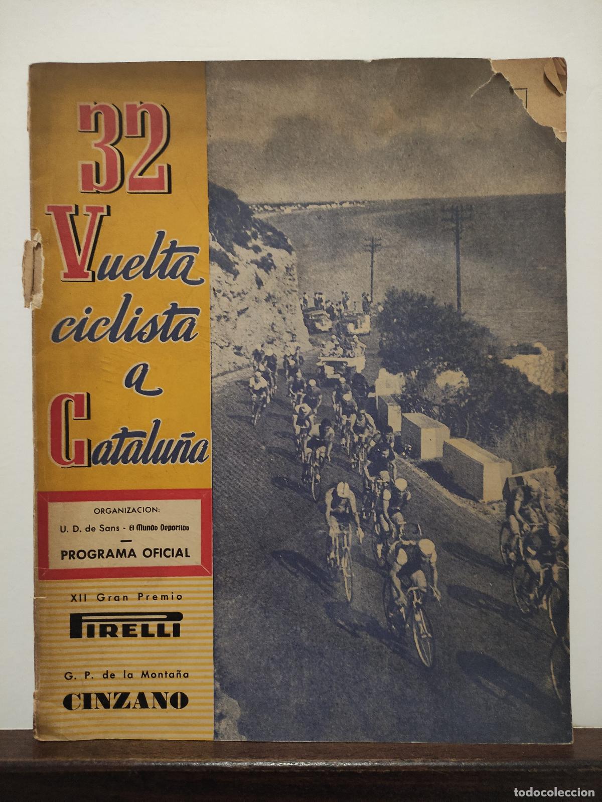 Coleccionismo deportivo: 32 VUELTA CICLISTA A CATALU&Ntilde;A - PROGRAMA OFICIAL - Foto 1