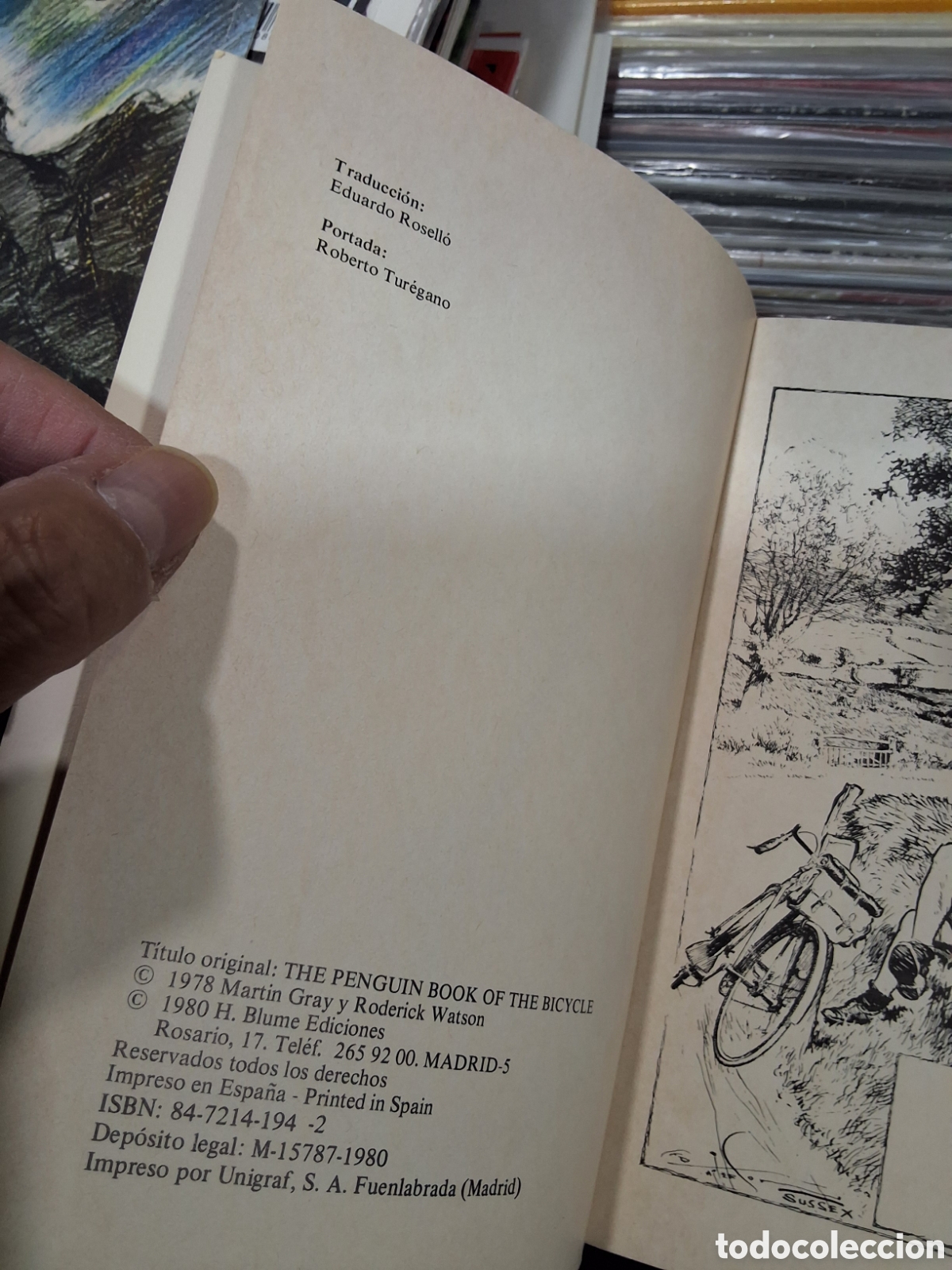Coleccionismo deportivo: EL LIBRO DE LA BICICLETA - RODERICK WATSON y MARTIN GRAY - Foto 6