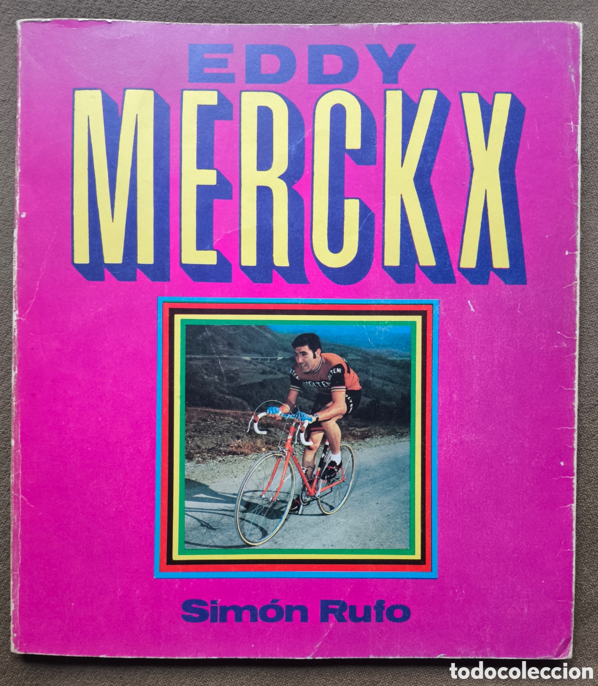 Coleccionismo deportivo: EDDY MERCKX BIOGRAF&Iacute;A 1973 - Foto 1