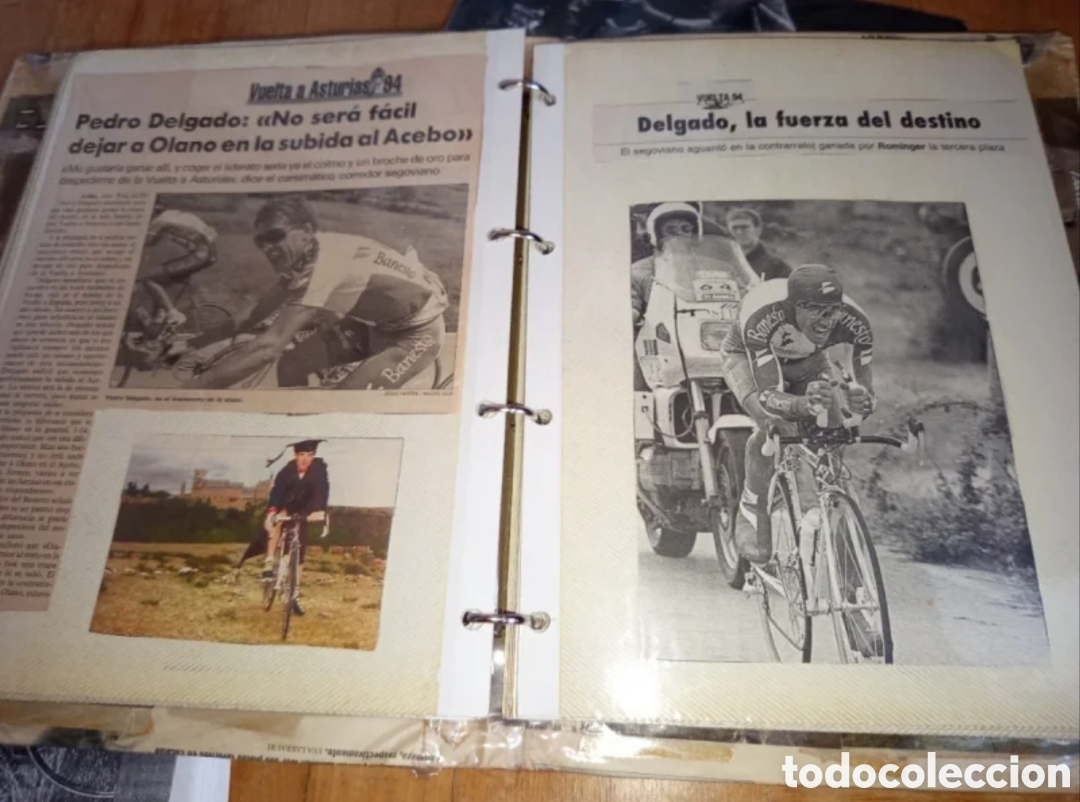 Coleccionismo deportivo: Colecci&oacute;n Perico Delgado - Foto 6
