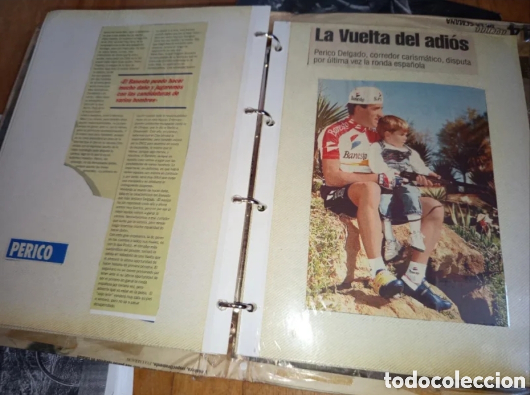 Coleccionismo deportivo: Colecci&oacute;n Perico Delgado - Foto 7