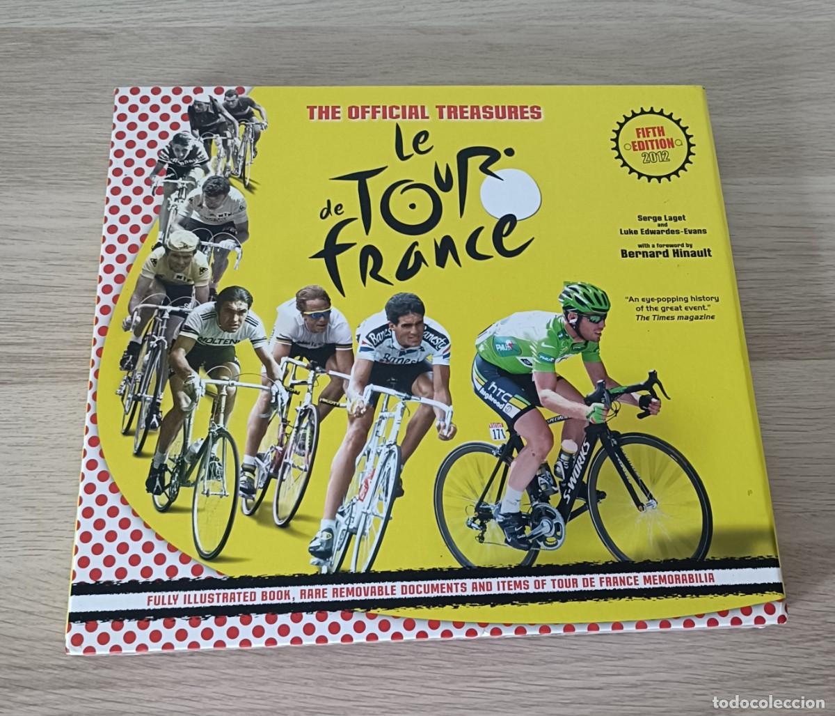 Coleccionismo deportivo: LE TOUR DE FRANCE, The Oficial Treasures, Los Tesoros Oficiales, Documentos Facs&iacute;mil, Ciclismo