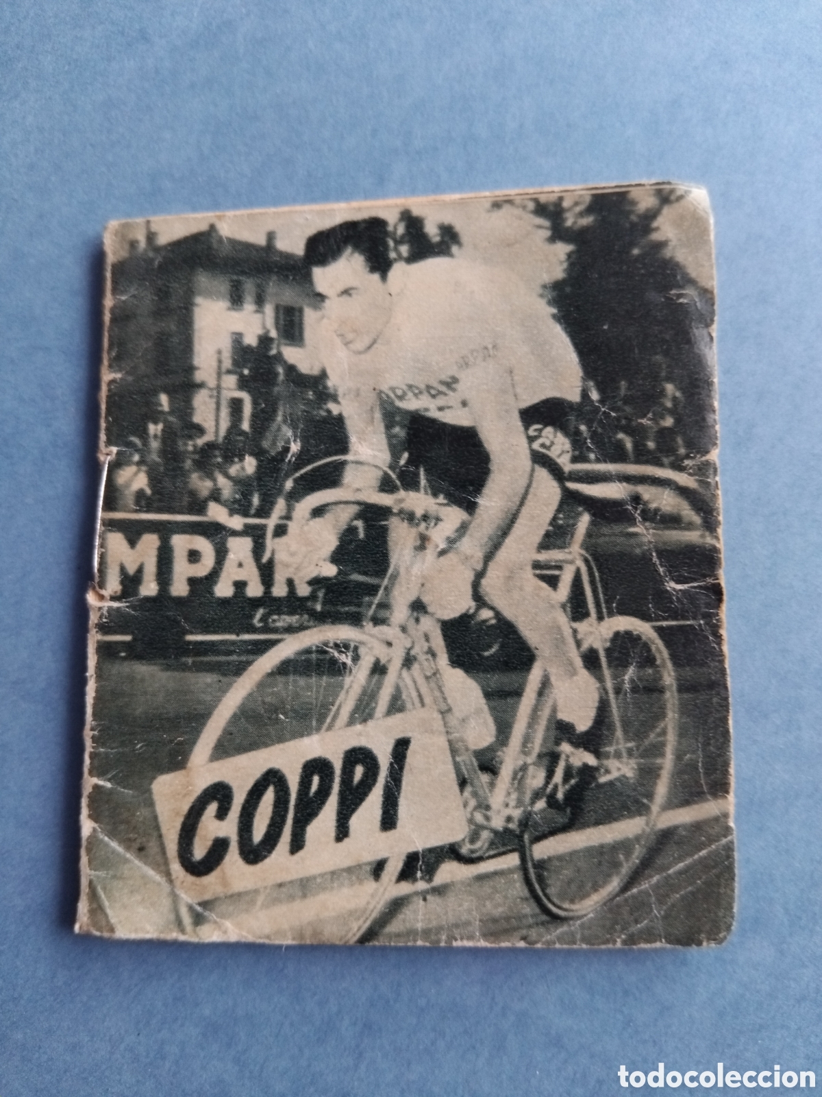 Coleccionismo deportivo: Librillo ciclista Coppi. Edit. Fher
