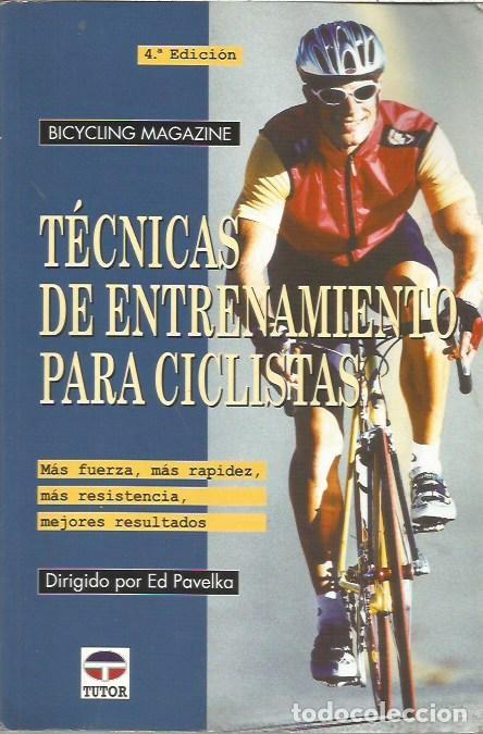 Coleccionismo deportivo: TECNICAS DE ENTRENAMIENTO PARA CICLISTAS ED PAVELKA