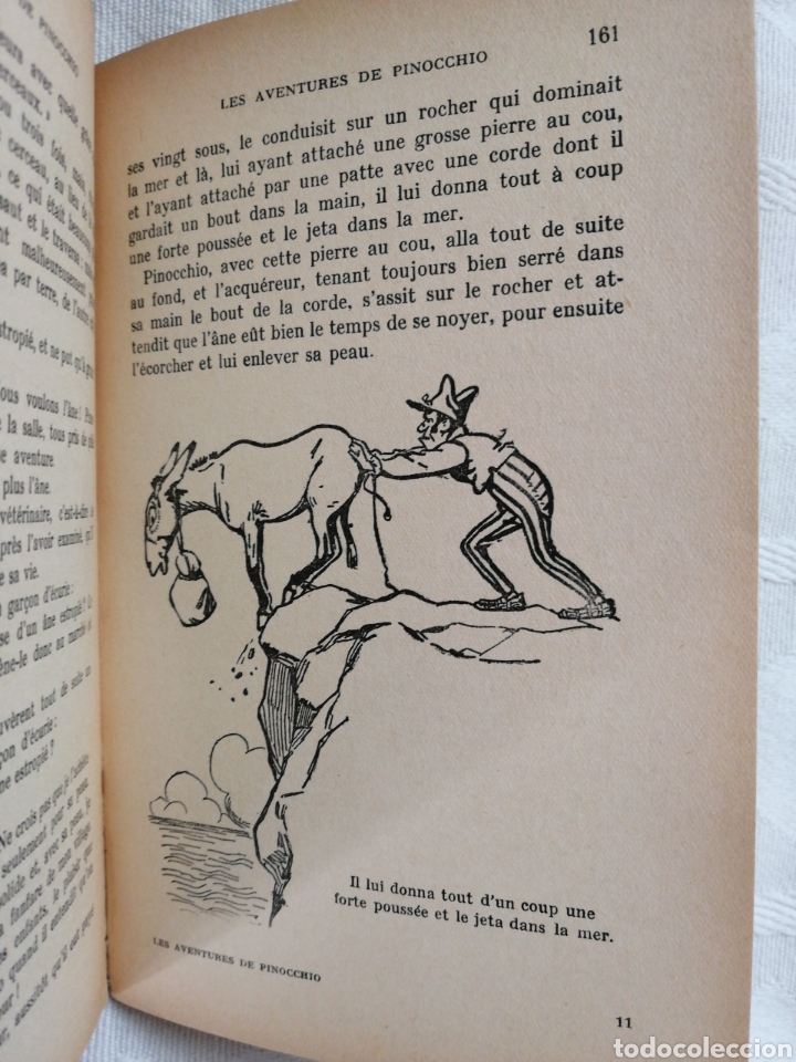 Libros: COLLODI C (NEZIERE R de la) Les aventures de Pinocchio Edition Payot, 1942.Lausanne - Foto 2 - 190524882