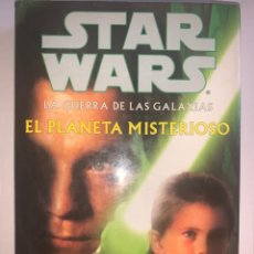 Libros: STAR WARS. EL PLANETA MISTERIOSO. GREG BEAR. ED. MR. Lote 266085603