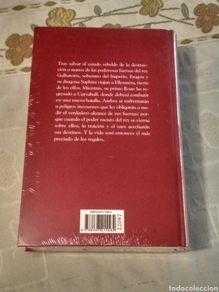 Libros: ELDEST ( CHRISTOPHER PAOLINI ) circulo de lectores NUEVO PRECINTADO - Foto 2 - 273402563