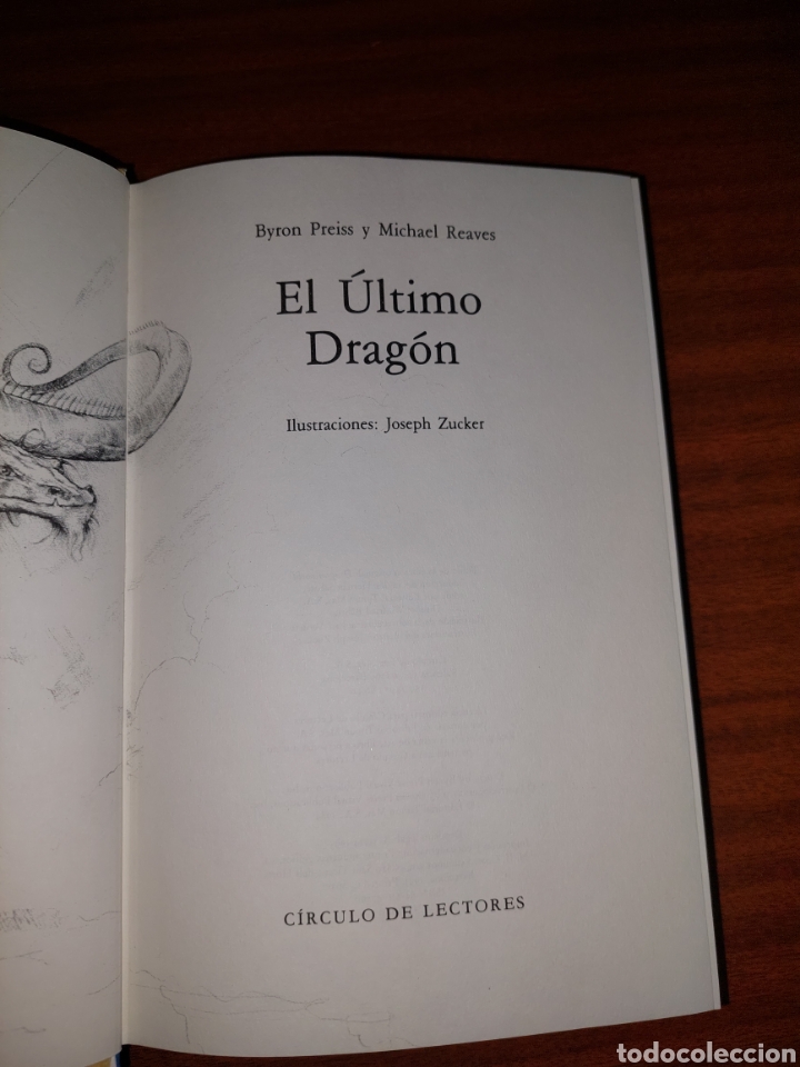 B&uuml;cher: El &uacute;ltimo drag&oacute;n - Byron Preiss y Michael Reaves