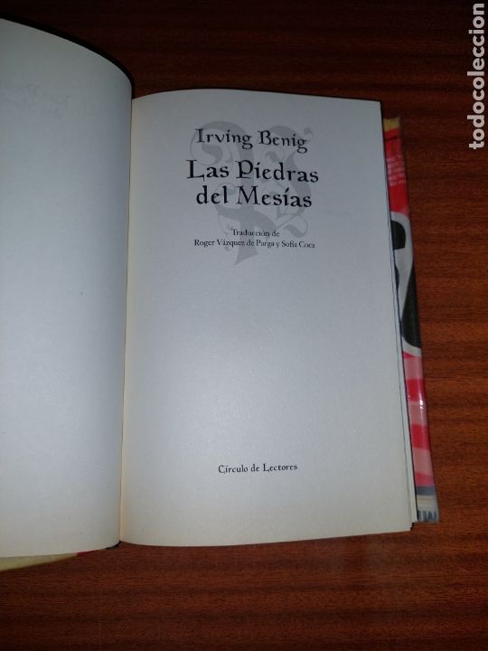 B&uuml;cher: Las piedras del mes&iacute;as- Irving Benig