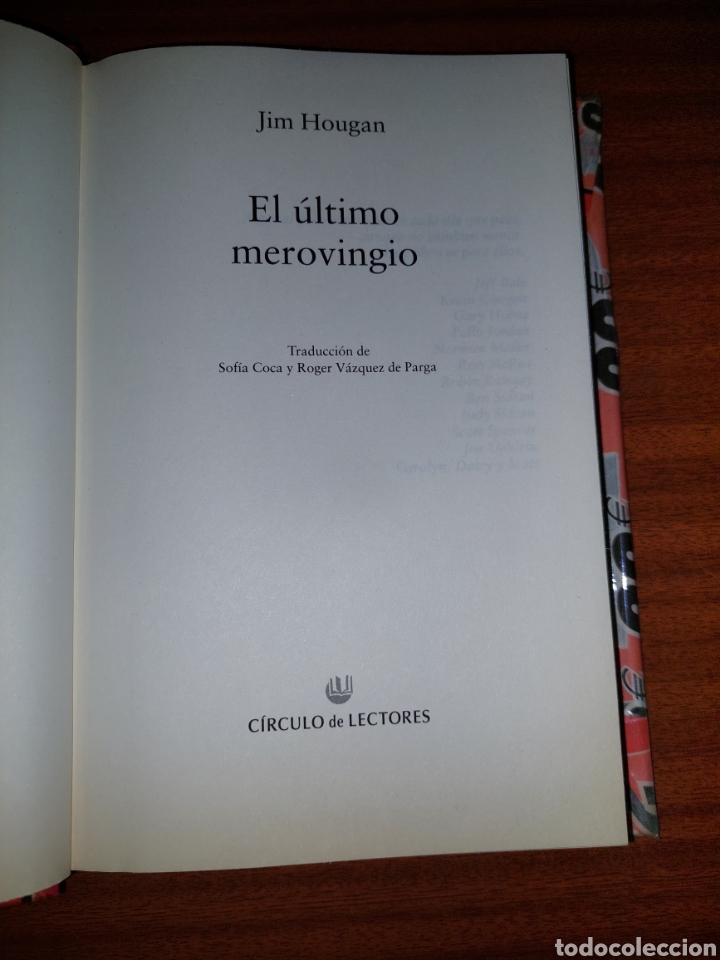 B&uuml;cher: El &uacute;ltimo merovingio - Jim Hougan
