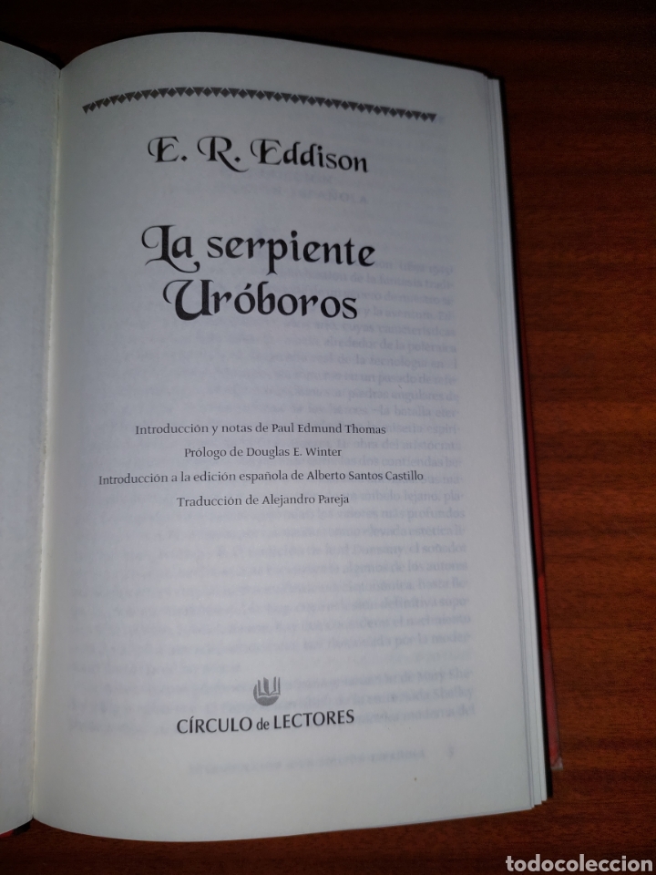 B&uuml;cher: La serpiente Ur&oacute;boros - E.R. Eddison