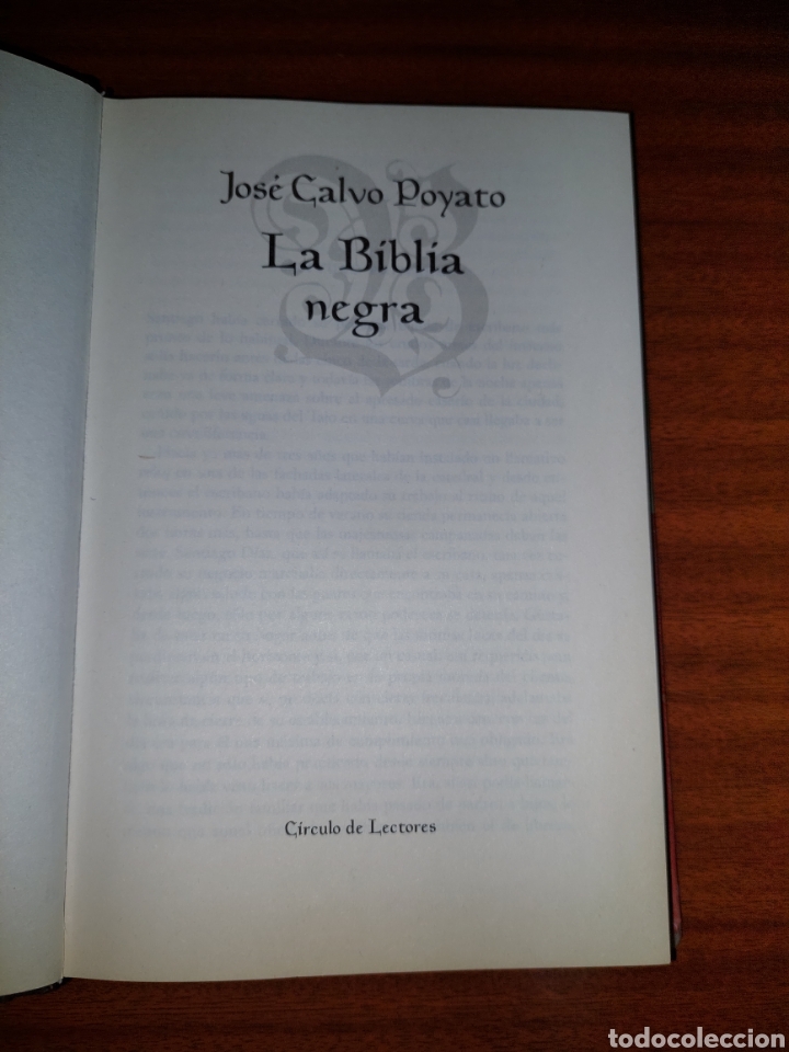 B&uuml;cher: La biblia negra - Jos&eacute; Calvo Poyato