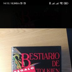 Libros: BESTIARIO DE TOLKIEN CON CD. Lote 313825003