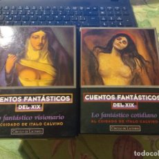 Libros: CUENTOS FANTÁSTICOS DEL XXI - 2 VOLÚMENES. Lote 323790318