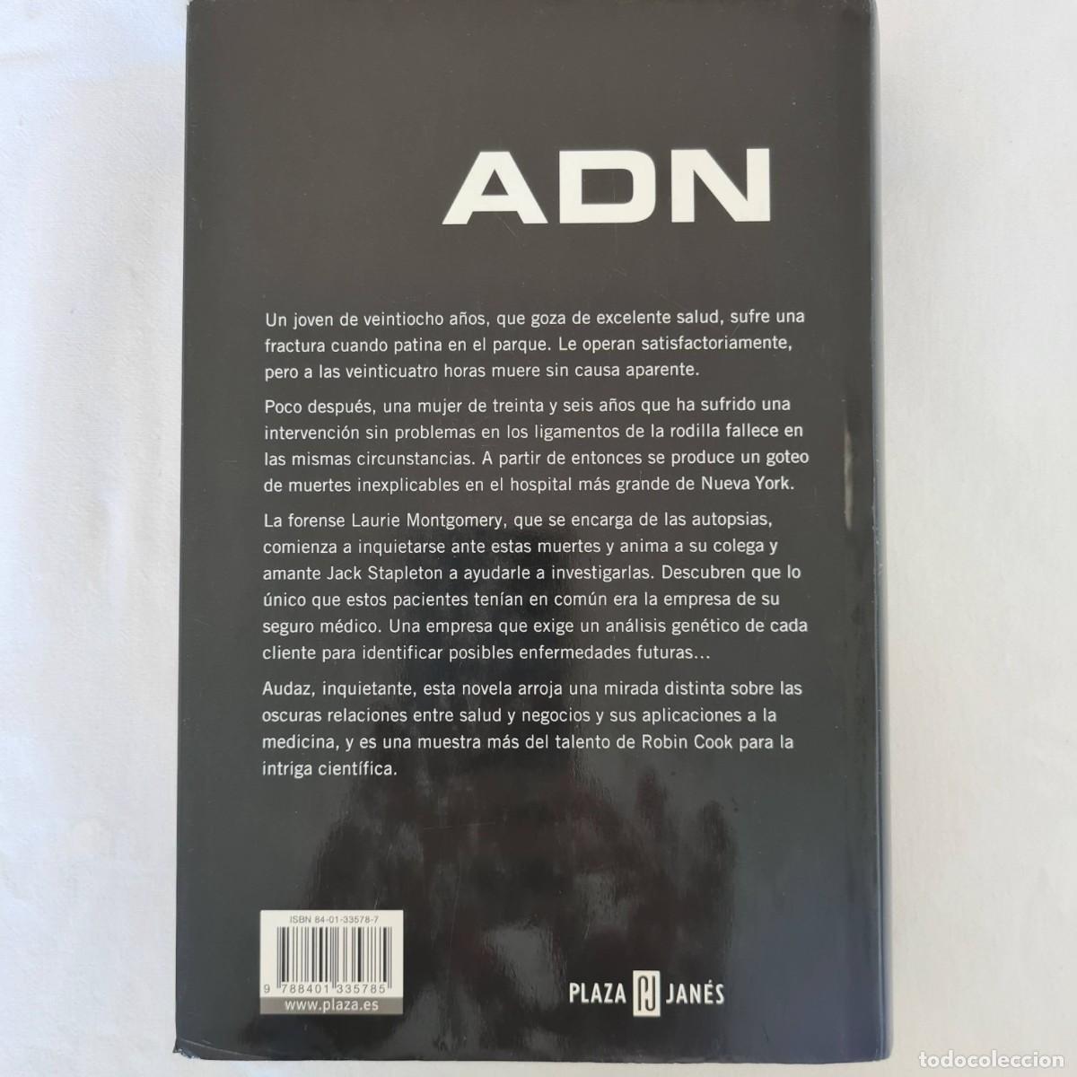 Libros: ADN. Robin Cook - Foto 2
