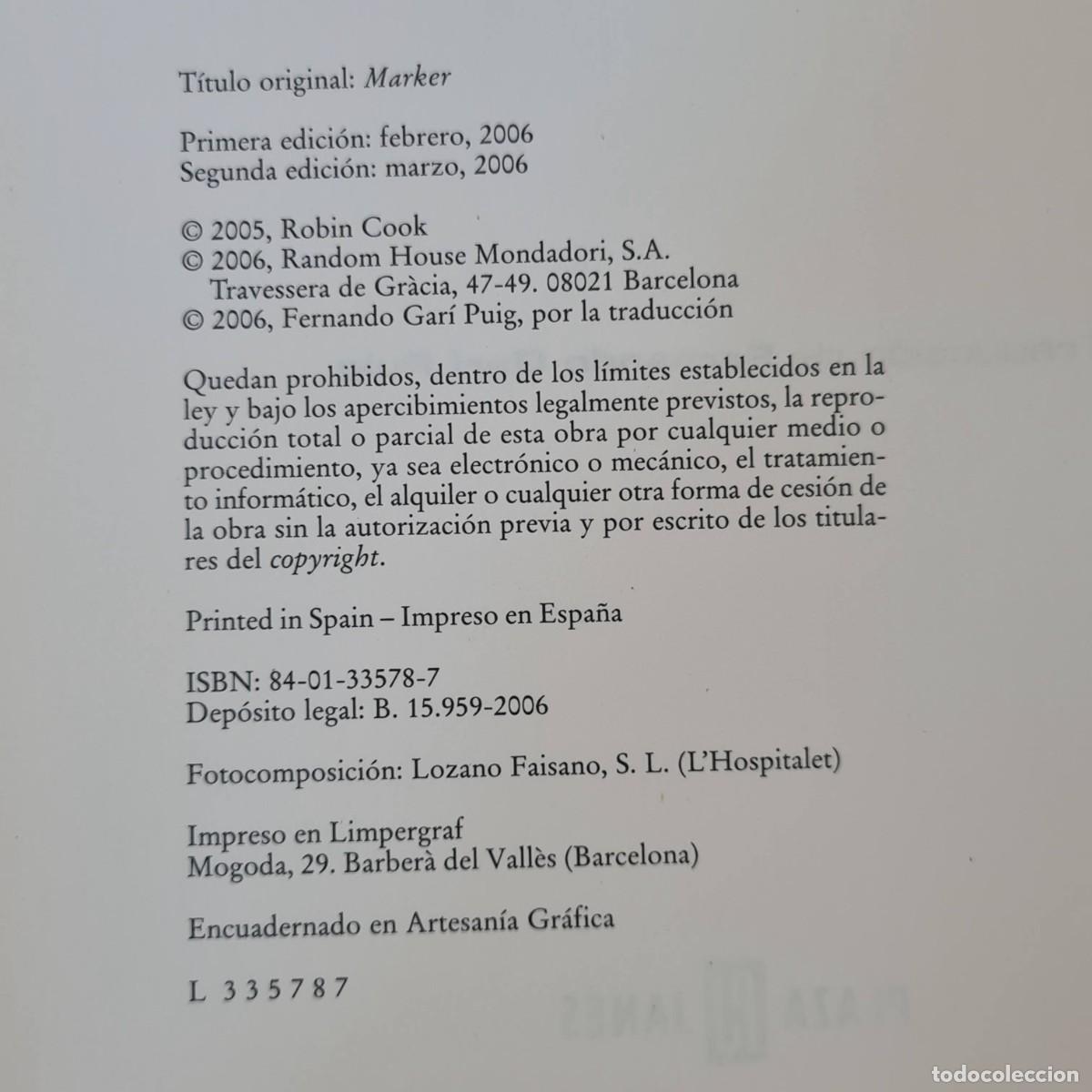 Libros: ADN. Robin Cook - Foto 4