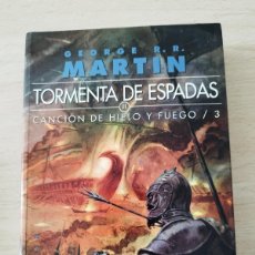 Libros: TORMENTA DE ESPADAS II CANCIÓN DE HIELO Y FUEGO GEORGE R.R. MARTIN GIGAMESH