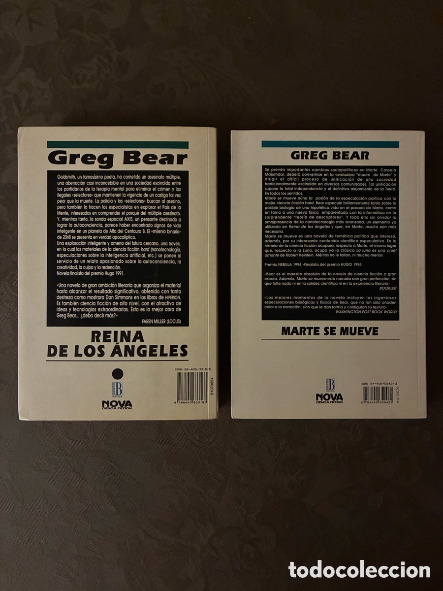 Libros: 2 Libros de Greg Bear (NOVA) - Foto 3