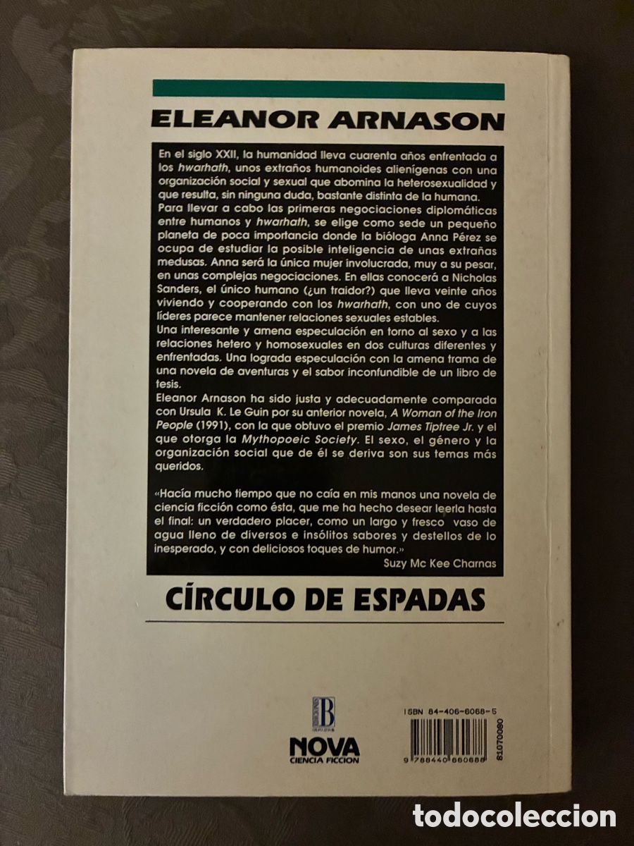Libros: C&Iacute;RCULO DE ESPADAS - E Arnason - Foto 3