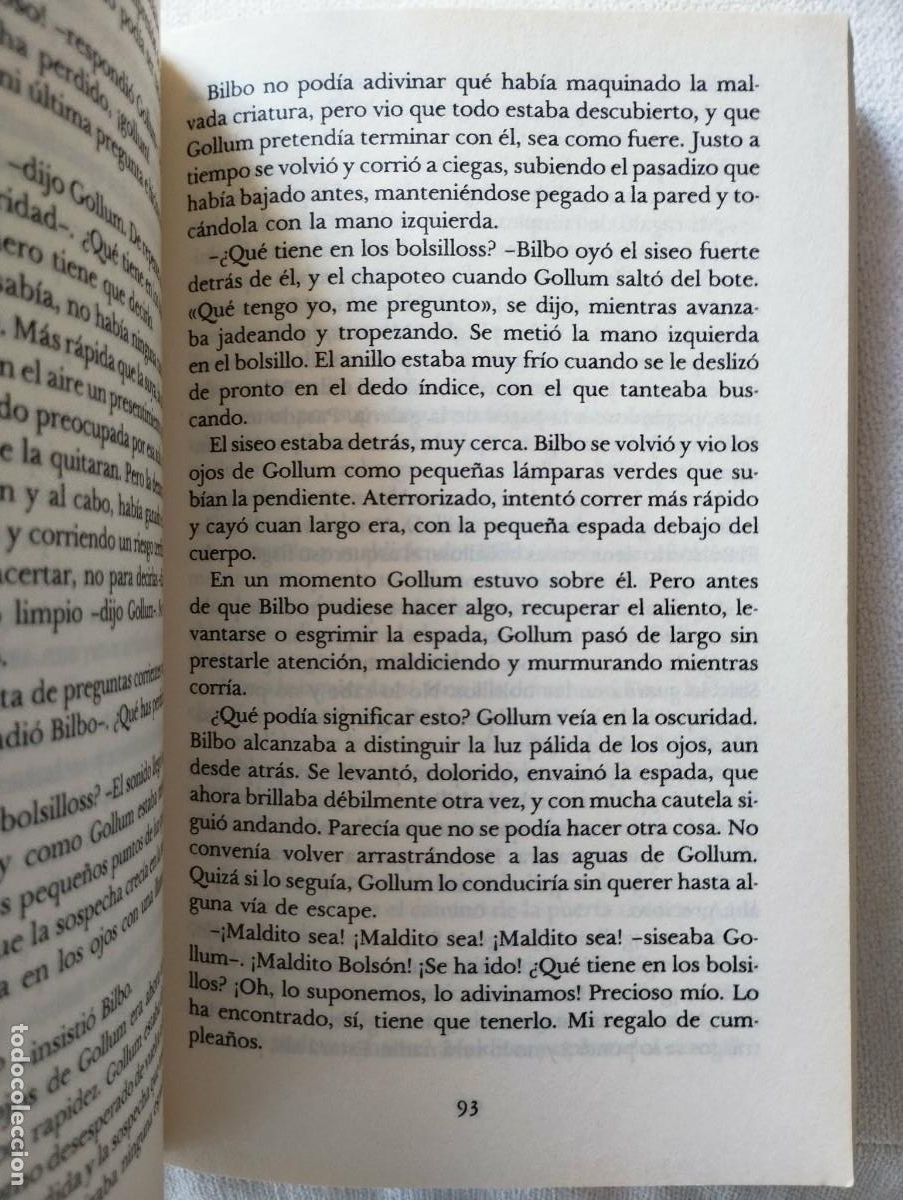 Libros: El Hobbit de Tolkien