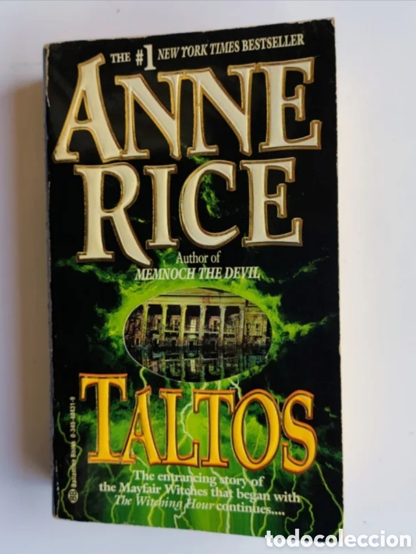 Libros: Taltos. Anne Rice. Paperback