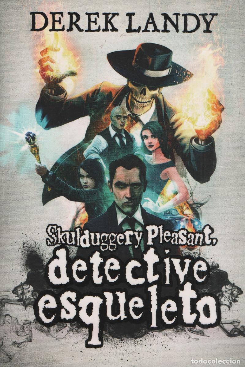 Libros: Skulduggery Pleasant, detective esqueleto.Derek Landy.SM.1&ordf;edici&oacute;n.2020.