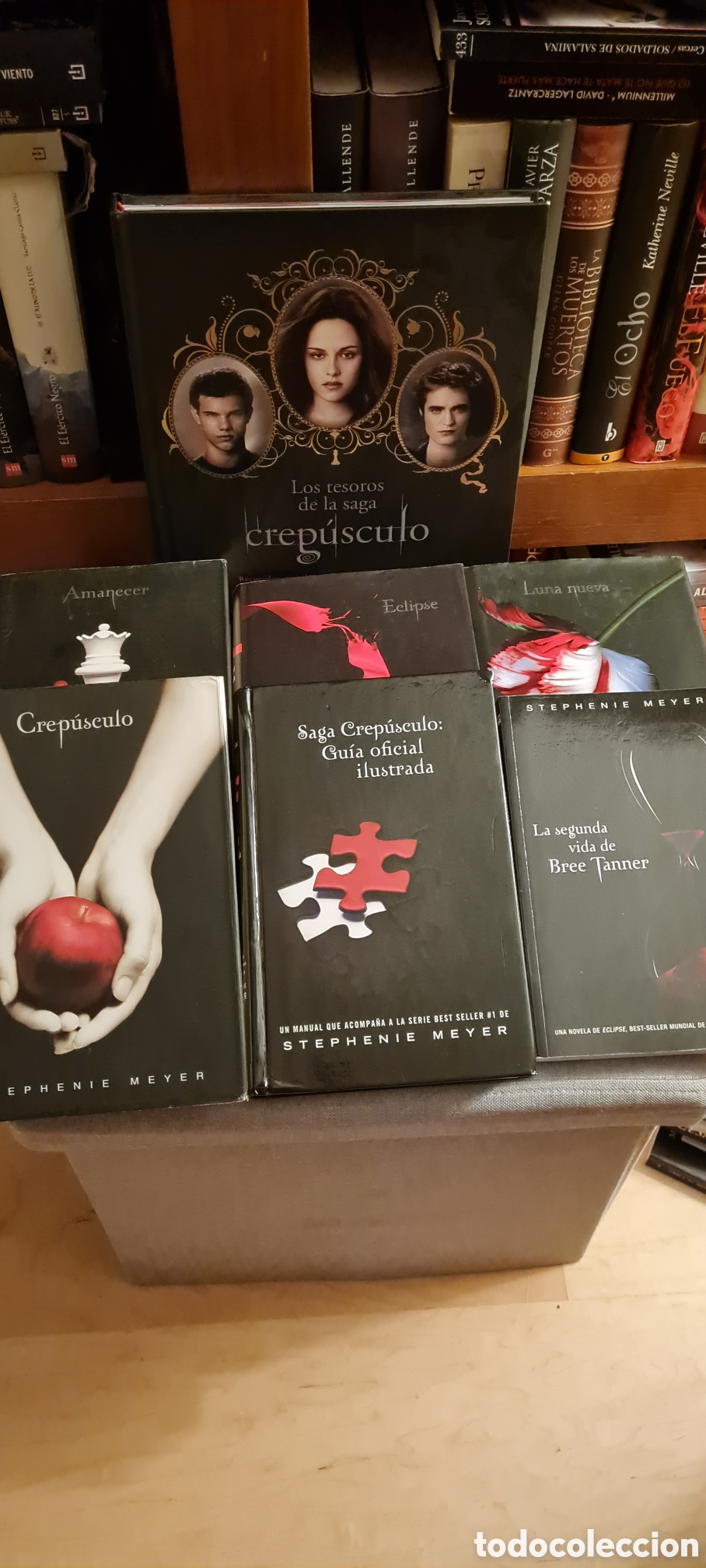 Libros: Saga Crep&uacute;sculo completa + Gu&iacute;a oficial ilustrada + Los tesoros | Stephenie Meyer | Tapa dura