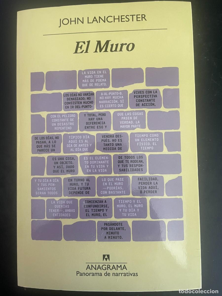 Libros: EL MURO - JOHN LANCHESTER