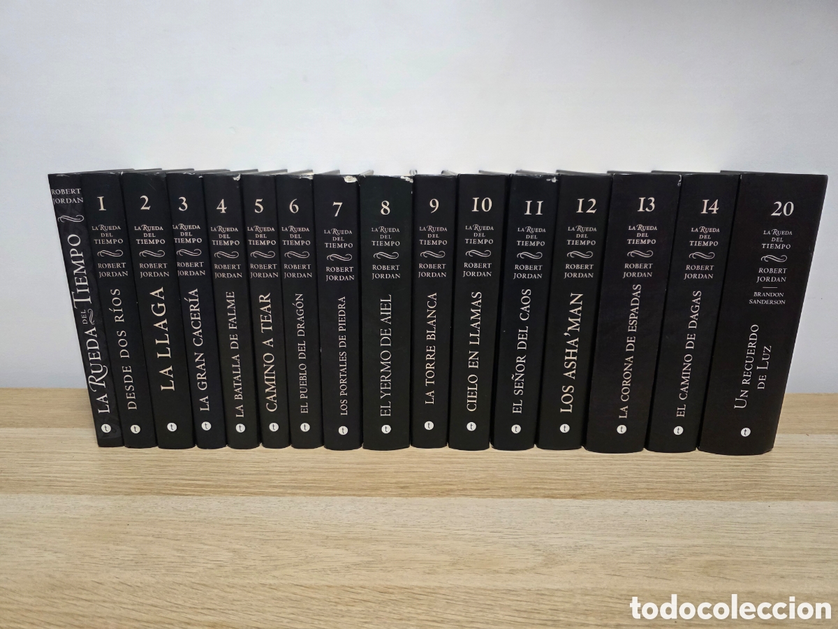 Libros: La rueda del tiempo Robert Jordan