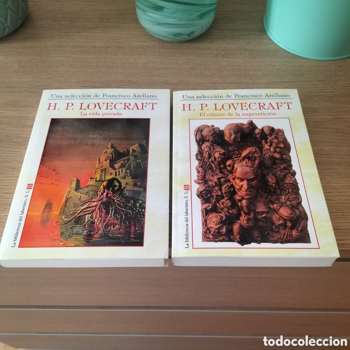 Libros: H.P. LOVECRAFT MISCEL&Aacute;NEA I Y II - BIBLIOTECA DEL LABERINTO - TOTALMENTE NUEVOS