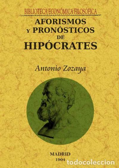 Livres: Aforismos y pron&oacute;sticos de Hip&oacute;crates Editorial Maxtor Librer&iacute;a