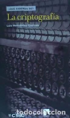 Libros: Criptograf&iacute;a - Hern&aacute;ndez Encinas, Luis - Foto 1
