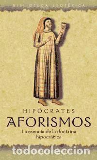 Libros: AFORISMOS - Hip&oacute;crates - Foto 1