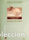 Libros: An&aacute;lisis factorial - Foto 1