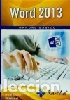 Libri: Word 2013. Manual b&aacute;sico - Francisco Pascual Gonz&aacute;lez