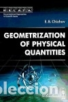 Libros: Geometrization of physical quantities - Chizhov E.B. - Foto 1