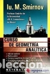 Libros: Curso de geometr&iacute;a anal&iacute;tica - Foto 1
