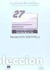 Libros: Regresi&oacute;n log&iacute;stica - Foto 1
