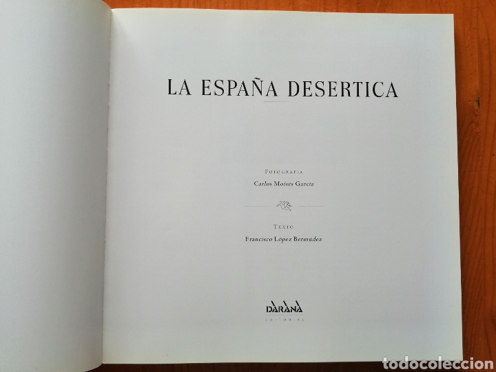 Libros: LA ESPA&Ntilde;A DESERTICA - Foto 3