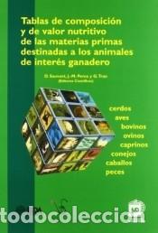 Livres: Tablas de composici&oacute;n y de valor nutritivo de las materias primas destinadas a los animales de